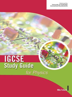cover image of Cambridge IGCSE Study Guide for Physics